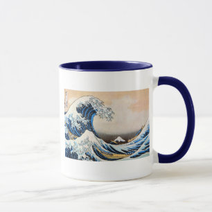 神奈川沖浪裏,北斎 Great Wave, Hokusai Mug