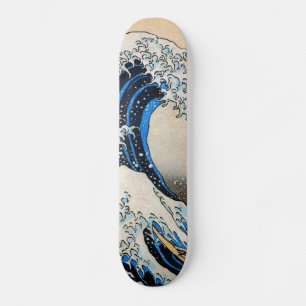 神奈川沖浪裏, 北斎 Great Wave, Hokusai, Ukiyo-e Skateboard