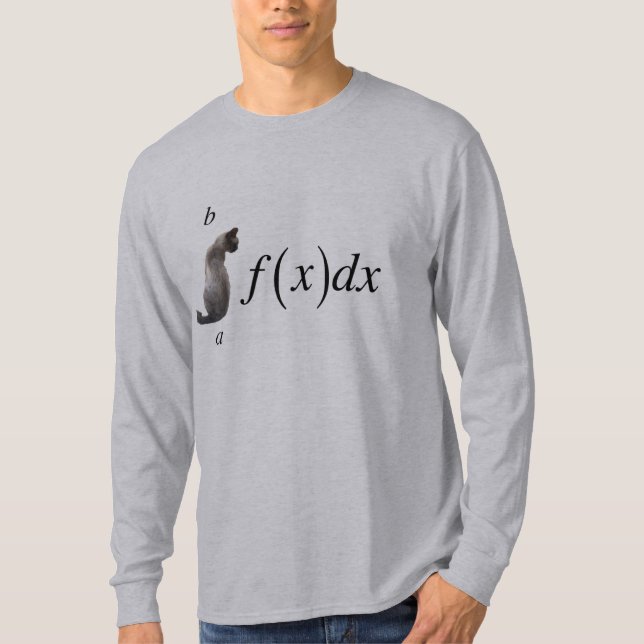 積分猫  Tシャツ T-Shirt (Front)