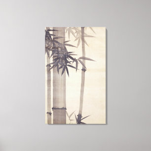 竹, 其一 Bamboo, Kiitsu, Japan Art Canvas Print