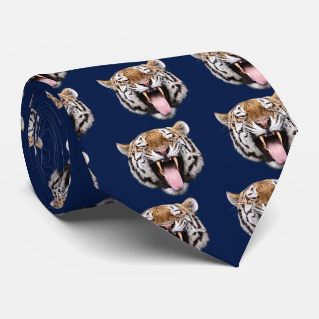 笑うトラのアパレル TIE (Rolled)