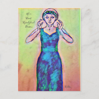 第5チャクラ 喉・甲状腺 POSTCARD