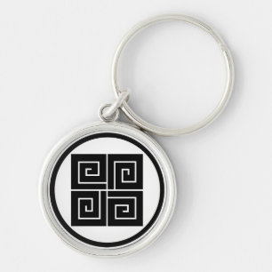 糸輪に四つ稲妻 KEY RING