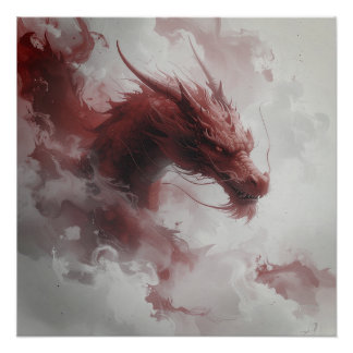 紅蓮の龍 – The Crimson Dragon Poster