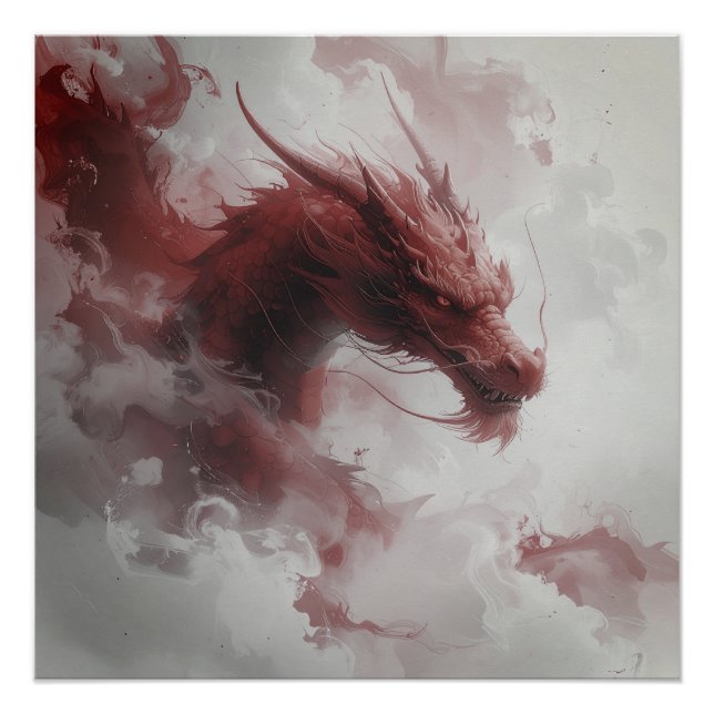 紅蓮の龍 – The Crimson Dragon Poster (Front)