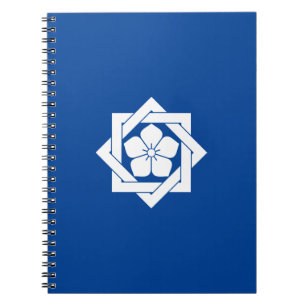 組合角に桔梗 SPIRAL NOTEBOOK