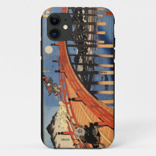 義経と弁慶, 国芳, Yoshitsune & Benkei, Kuniyoshi, Ukiyo-e Case-Mate iPhone Case