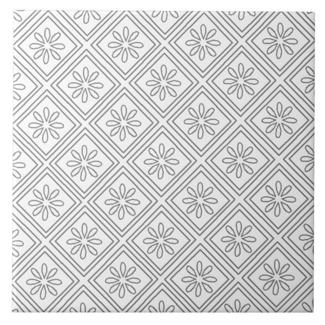 菊(ホ ワ イ ト) TILE (Front)