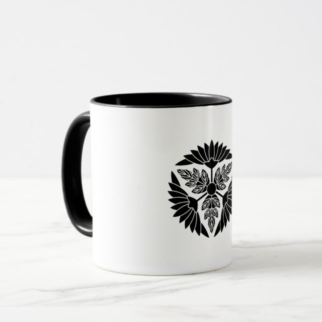 葉付菊車 MUG (Front Left)