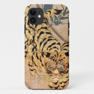 虎図, 国芳 Tiger, Kuniyoshi iPhone 11 Case