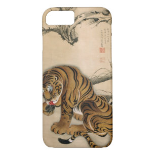 虎図, 若冲 Tiger, Jakuchū, Japan Art Case-Mate iPhone Case