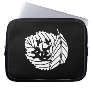 虫くい折れ柏  ラップトップケース LAPTOP SLEEVE