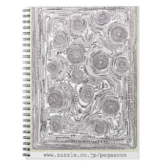 「輪っかが14個」ノート SPIRAL NOTEBOOK