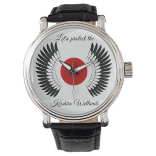 釧路湿原を守ろう! チャリティ・メンズウォッチ(Charity Watch) Watch