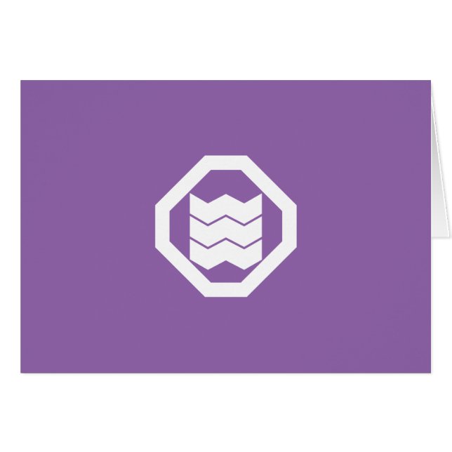 隅切り角に縮み三 (Front Horizontal)