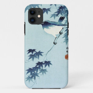 青い鳥, 古邨 Bird in Blue, Koson, Ukiyo-e Case-Mate iPhone Case