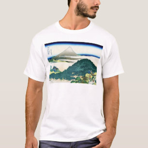 青山円座松, 北斎 View Mt.Fuji from Aoyama, Hokusai, Ukiyo T-Shirt