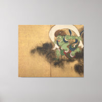 風神図, 光琳 God of The Wind, Kōrin, Japan Art