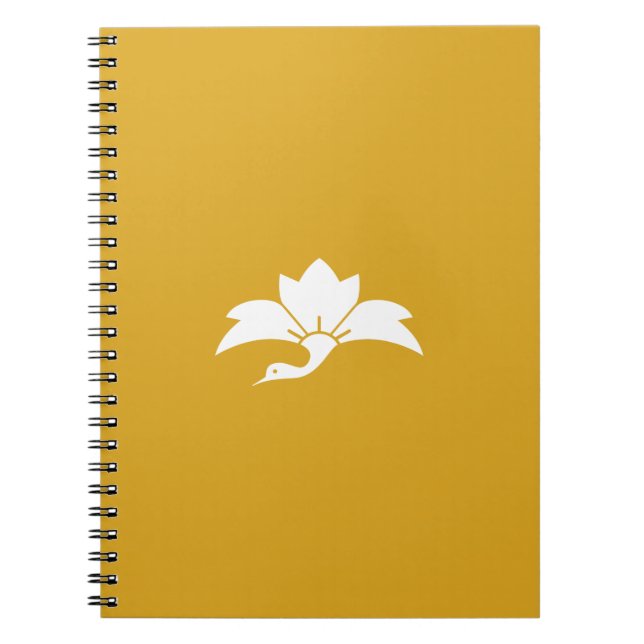 鬼花菱鶴 SPIRAL NOTEBOOK (Front)