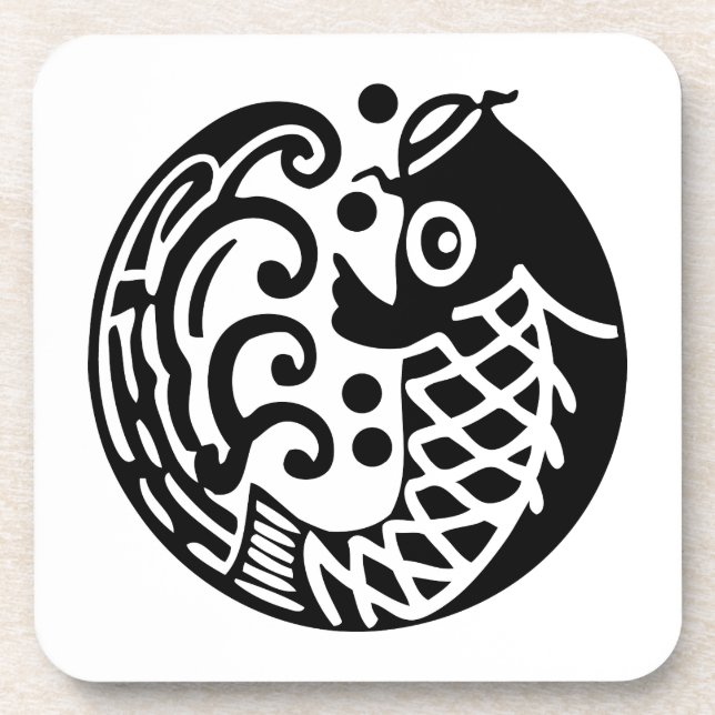 鯉に波 COASTER (Front)