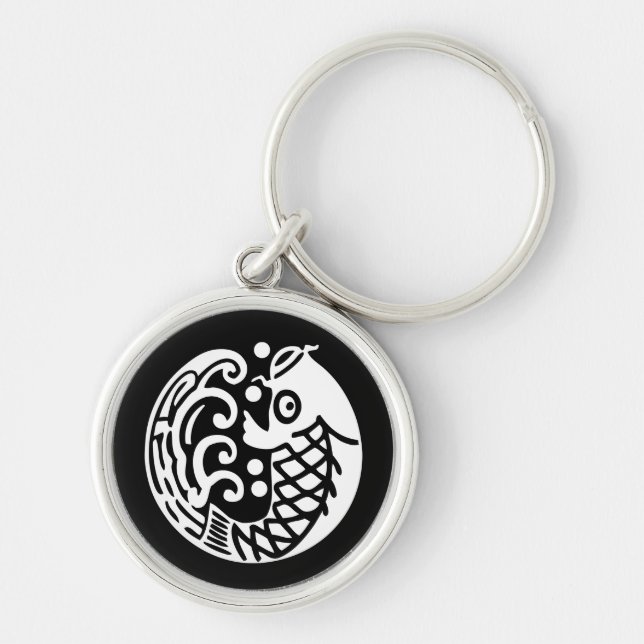 鯉に波 KEY RING (Front)