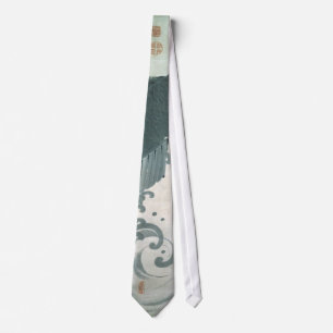鯉魚図, 若冲  Carp (Koi), Jakuchu, Japan Art Tie