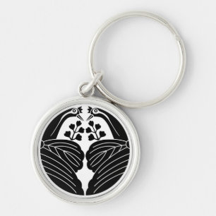 鶴割り桐 KEY RING