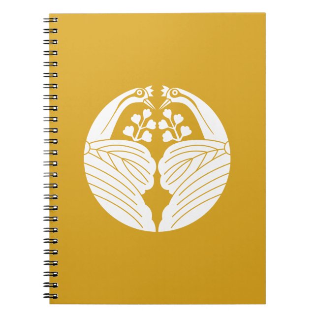 鶴割り桐 NOTEBOOK (Front)