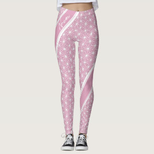 麻の葉 ASANOHA   Japanese traditional KIMONO pattern Leggings