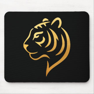 黄金の虎 Gold Tiger – Japanese Minimalist Mouse Pad