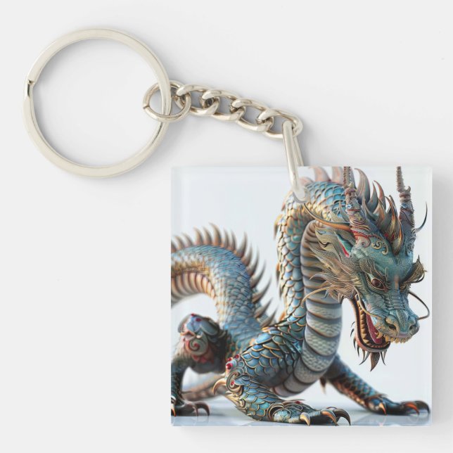 “龙”dragon key ring (Front)