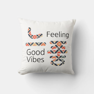 느좋 Feeling Good Vibes Cushion