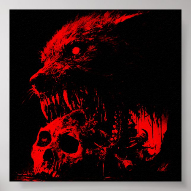 𝗕𝗢𝗥𝗡 𝗧𝗢 𝗞𝗜𝗟𝗟 | Matte Paper Print (Front)