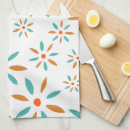 Search for turquoise and orange placemats Mid century modern