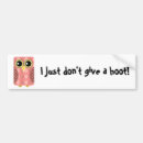 Search for prey bumper stickers Owl
