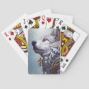 Search for wolf playing cards Vintage