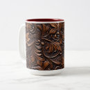 Search for brown coffee mugs Western