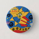 Search for cute alien badges Outer space