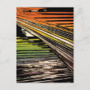 Search for yellow stripe postcards Black