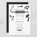 Search for stock the kitchen bridal shower invitations Elegant