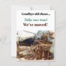 Search for housewarming party invitations postcards We have moved