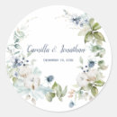 Search for blue berry stickers Floral wreath