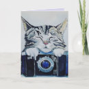 Search for camera birthday cards Cat