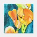 Search for calla lily magnets Watercolor