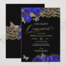 Search for royal blue black and gold Butterfly