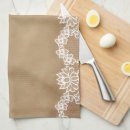 Search for burlap tea towels White lace