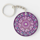 Search for glass rounded key rings For her