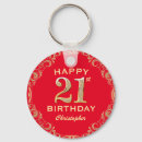 Search for 21st birthday key rings Twenty first birthday