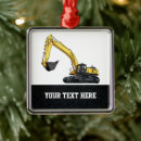 Search for excavator christmas tree decorations Heavy equipment