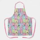 Search for hipster cat aprons Kitten